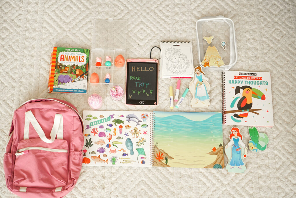Road Trip Activity Bags for Toddlers